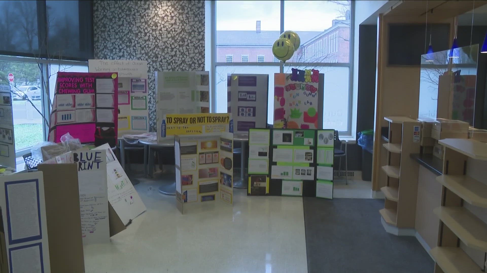 This was their largest science fair with 40 submissions. Judges picked winners based on their invention, experiment, and expression.