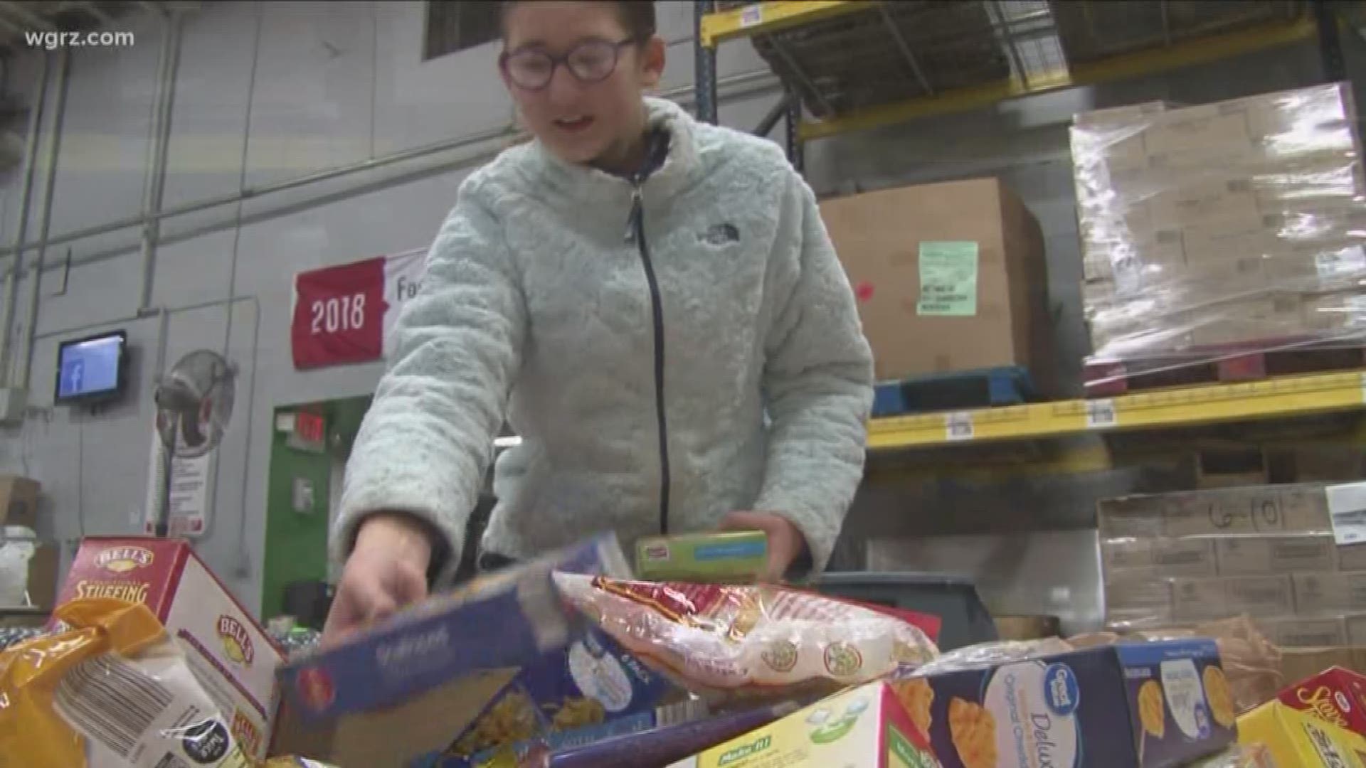 An Orchard Park teen has spent years giving her time and energy to volunteering to feed the hearts and souls of Western New Yorkers.