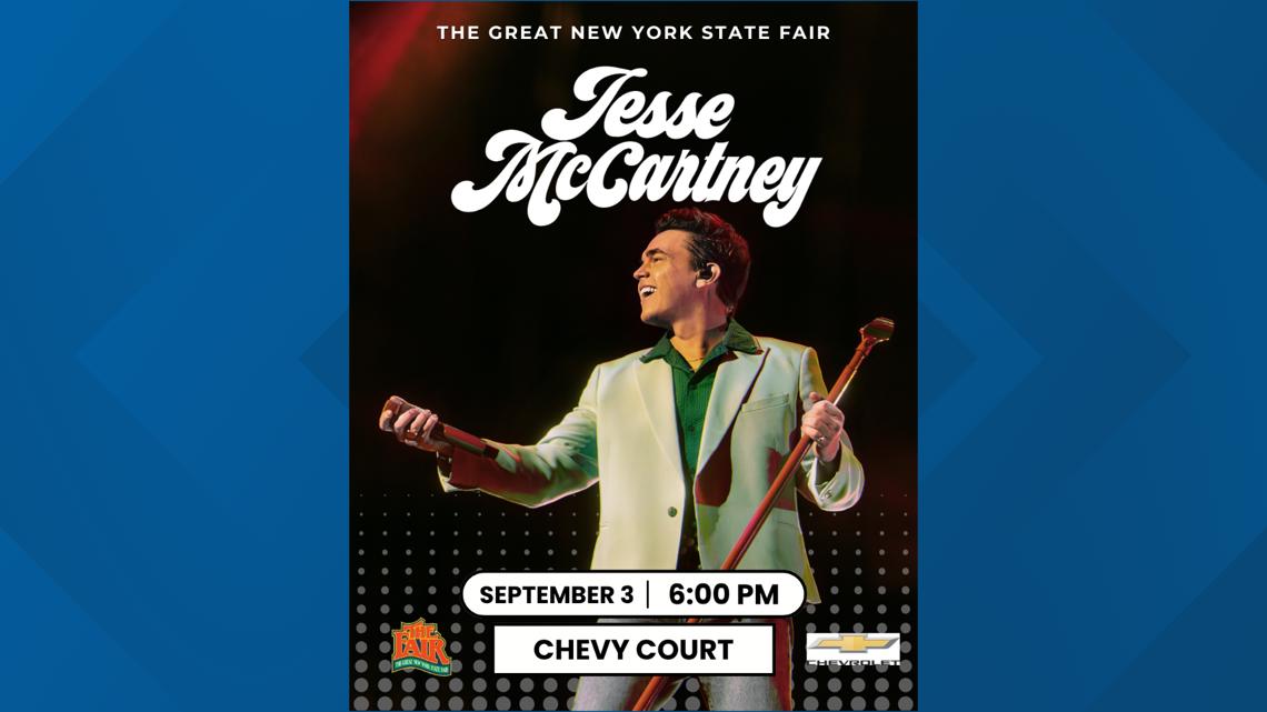 Jesse McCartney joins Great New York State Fair concert lineup