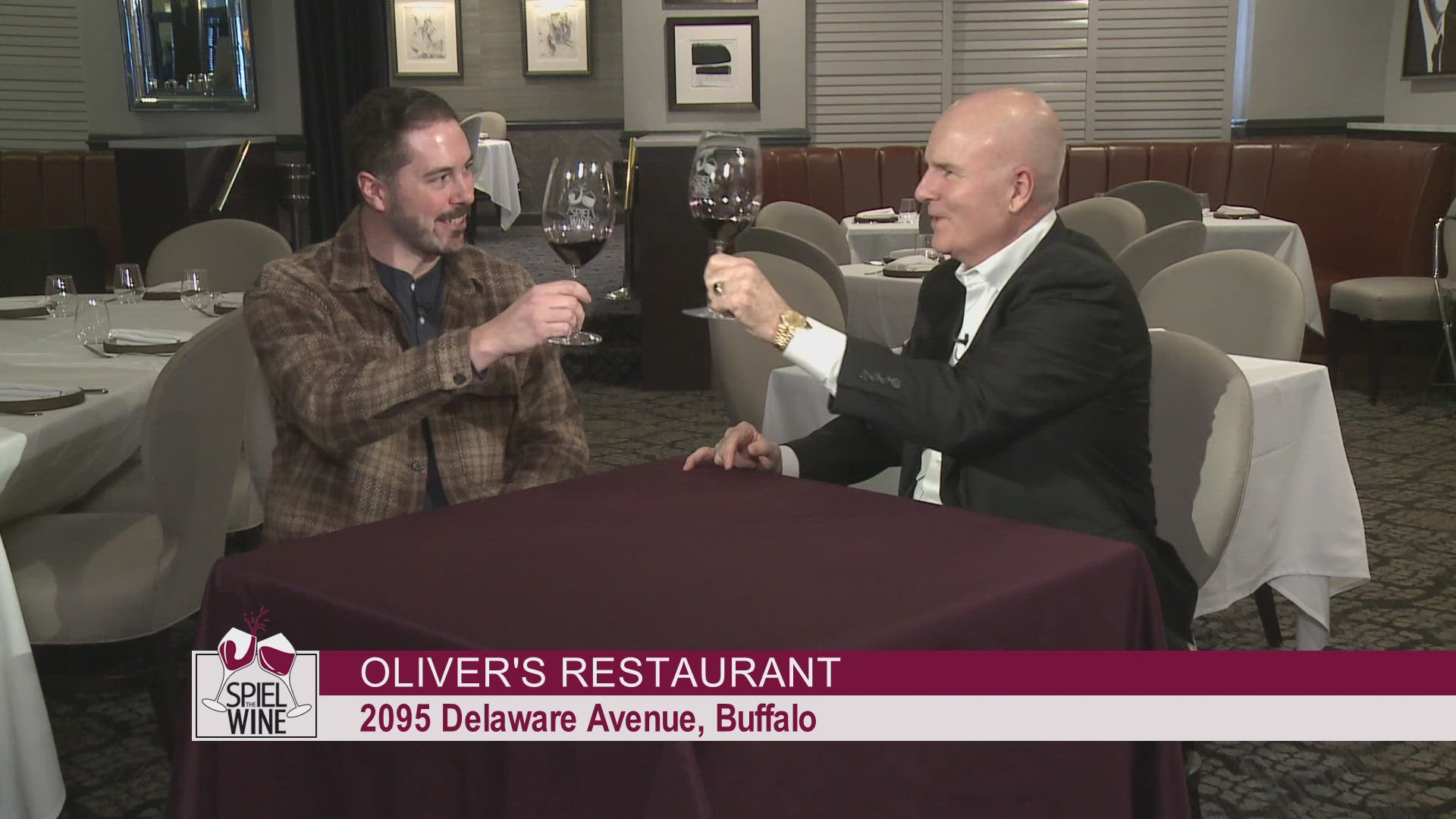 Spiel the Wine - December 1 - Segment 1 THIS VIDEO IS SPONSORED BY OLIVER'S RESTAURANT