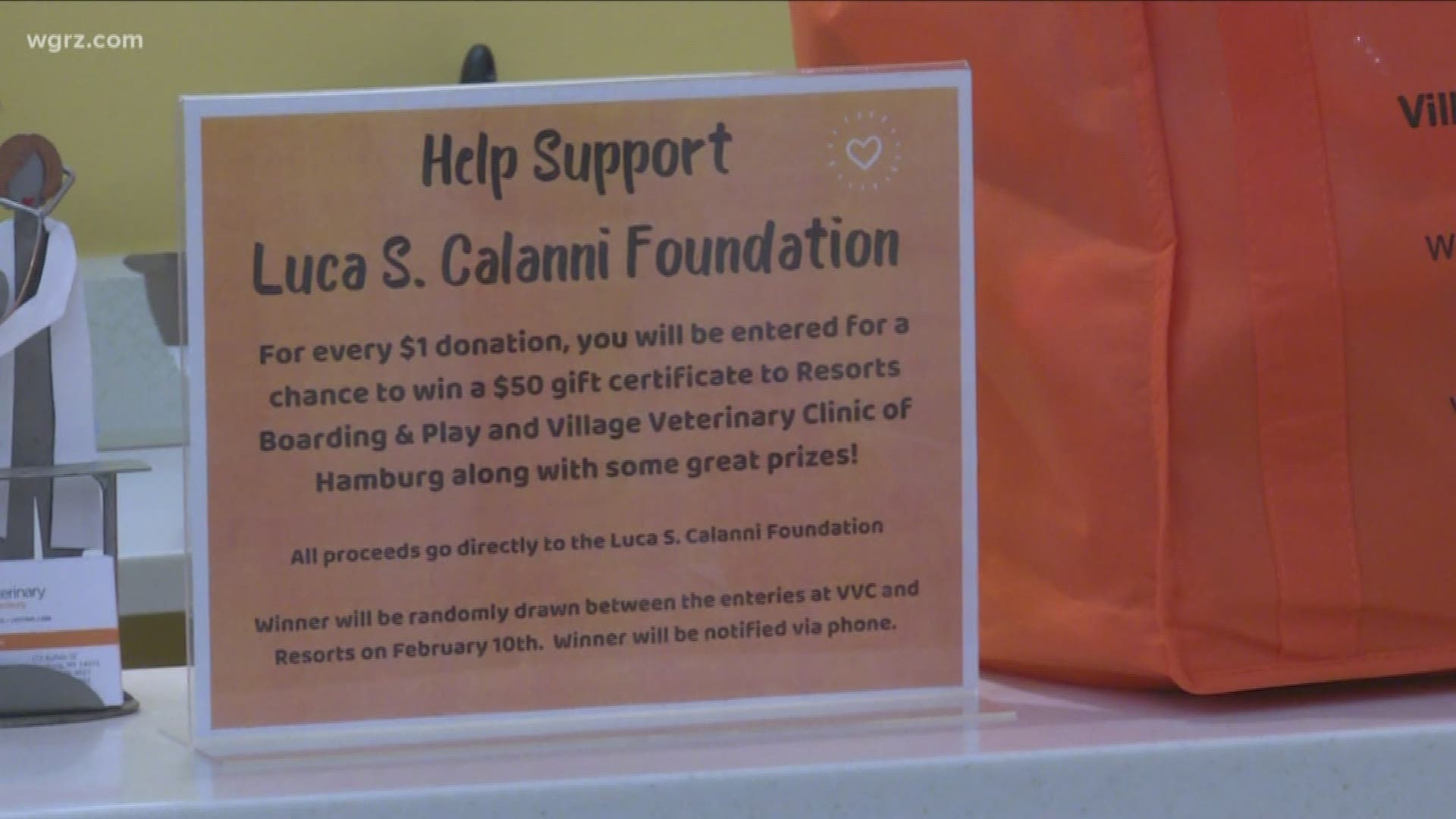 A countless number of local businesses are all doing something special to raise money for the foundation in Luca's name.