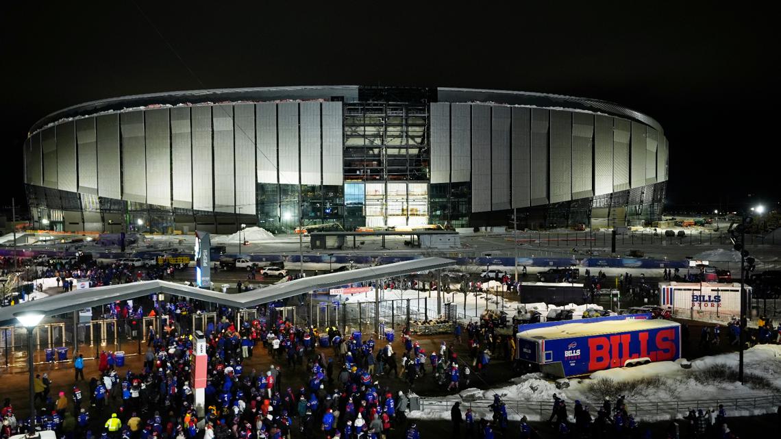 Bills stadium construction will resume Friday; $100K reward offered