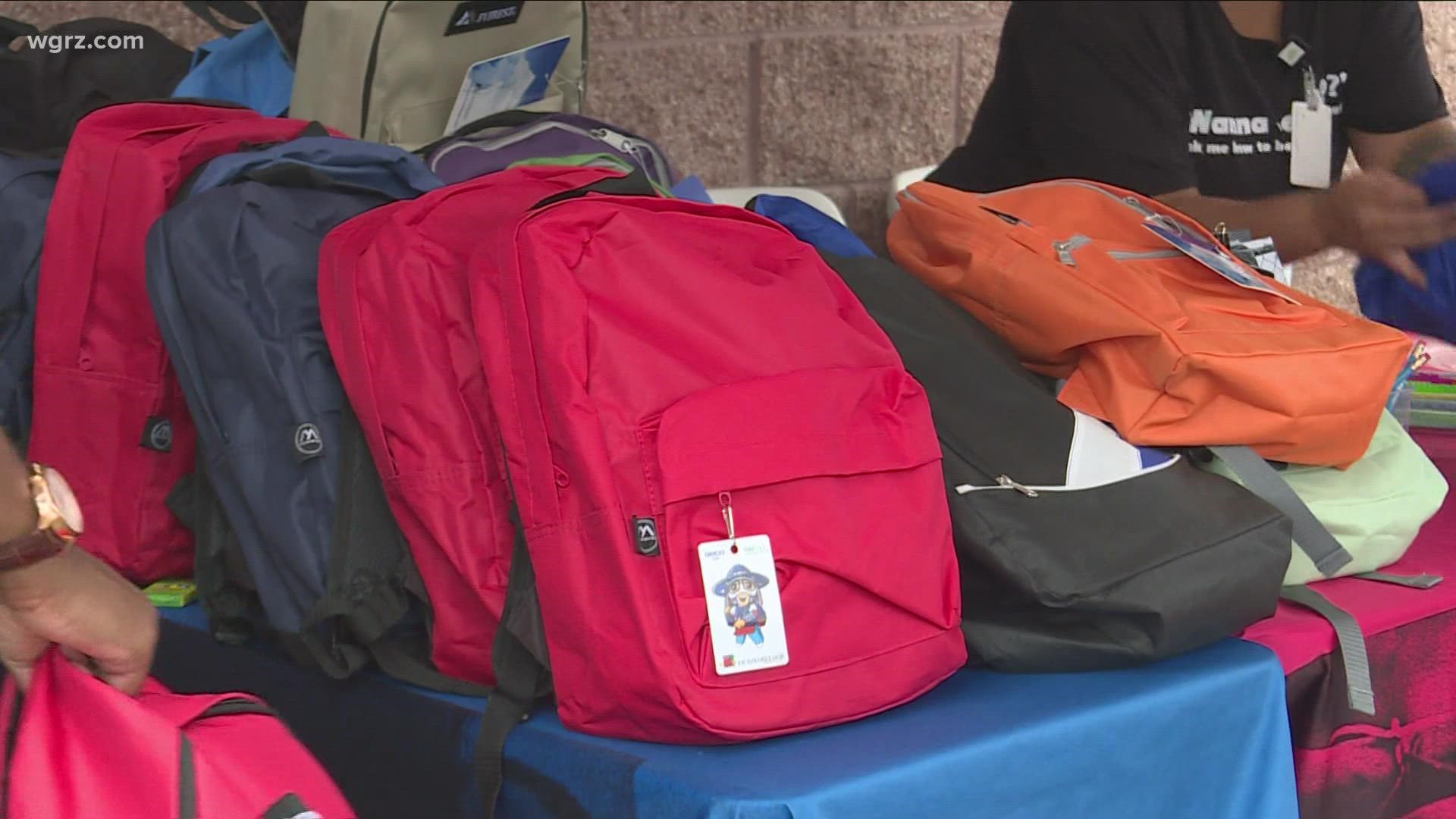 Backpack giveaway hosted by Community Access Services happening Friday