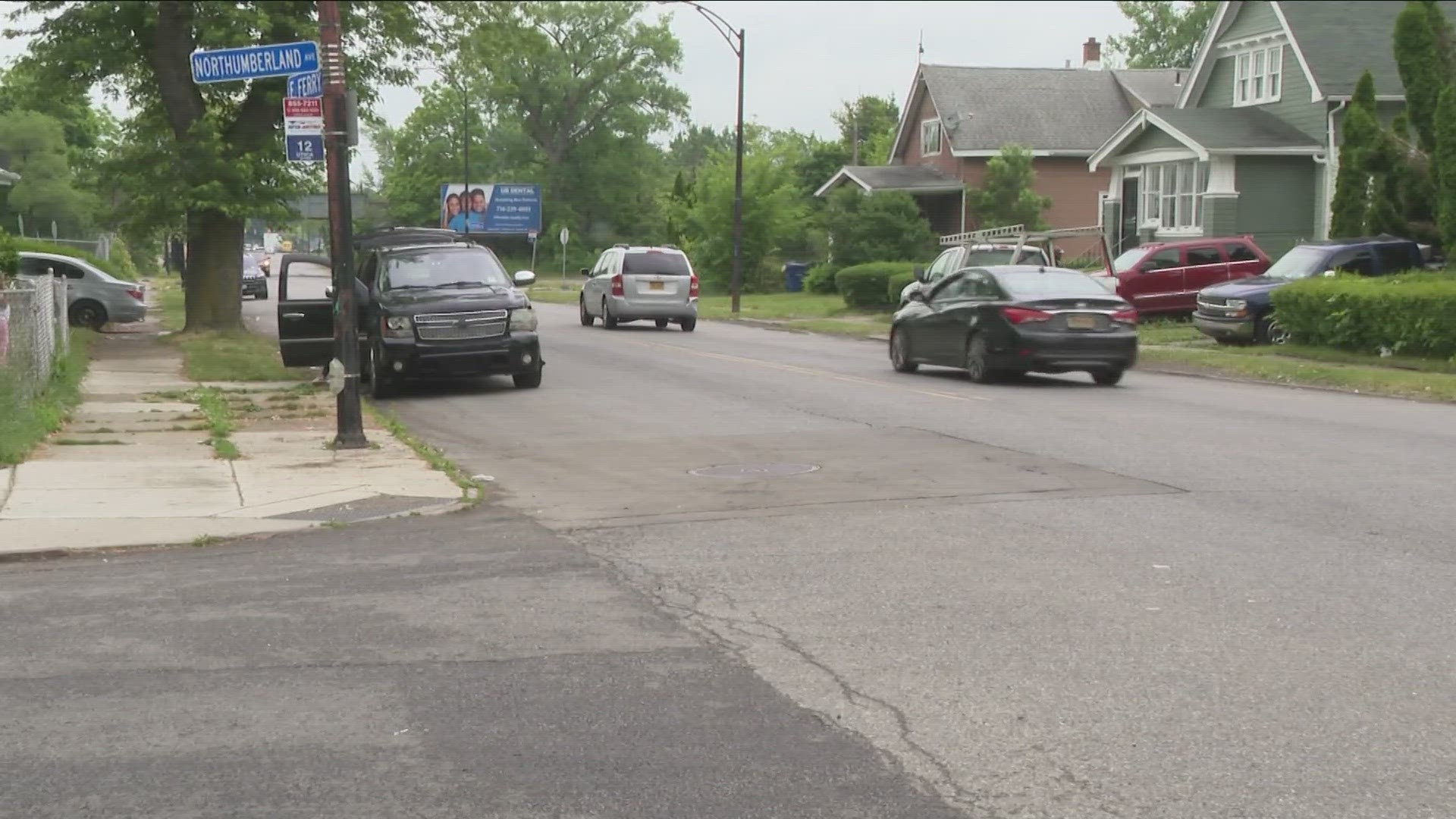 it happened last night around 9:40 on East Ferry Street near Montana Avenue. The 58-year-old man who was hit was taken to E-C-M-C... where he was pronounced dead.