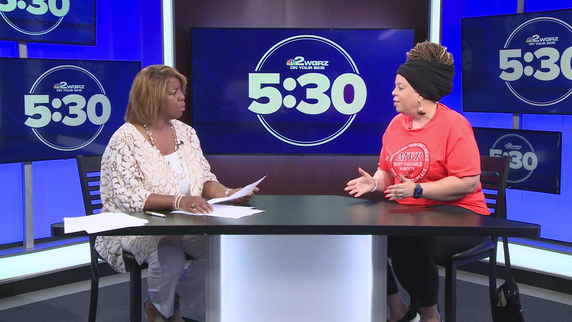 Most Valuable Parents executive director Mia Ayers-Goss talked with Claudine Ewing about tackling violence among teens.