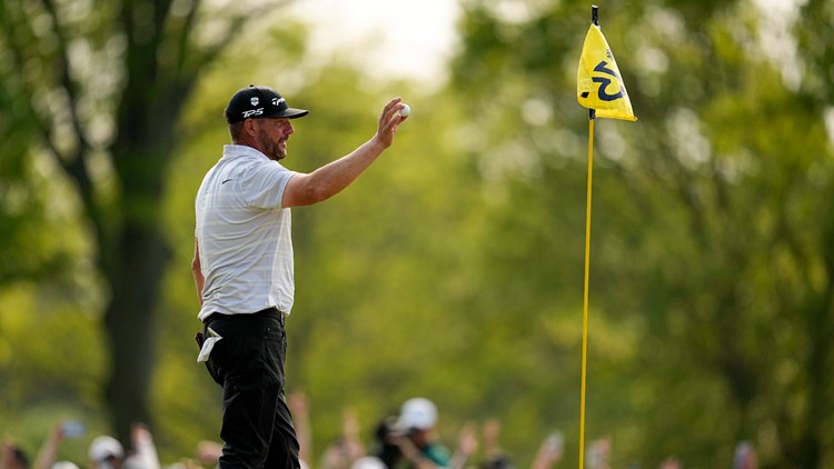 Michael Block sinks hole-in-one at PGA Championship