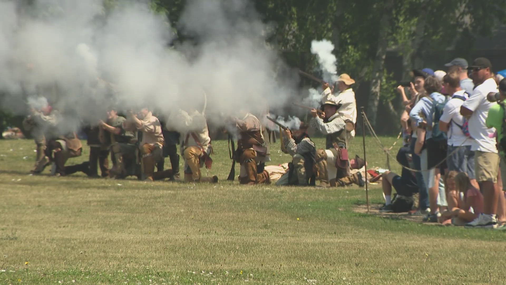 Old Fort Niagara is taking visitors back to 1759 with one of the largest reenactments of the French and Indian War in the country.