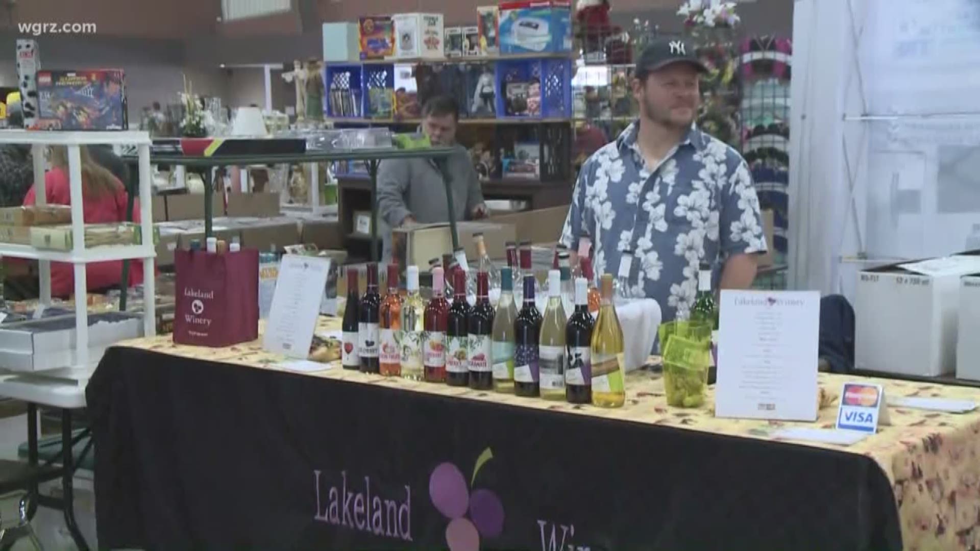 300 vendors take over the fairgrounds for the semi-annual event.