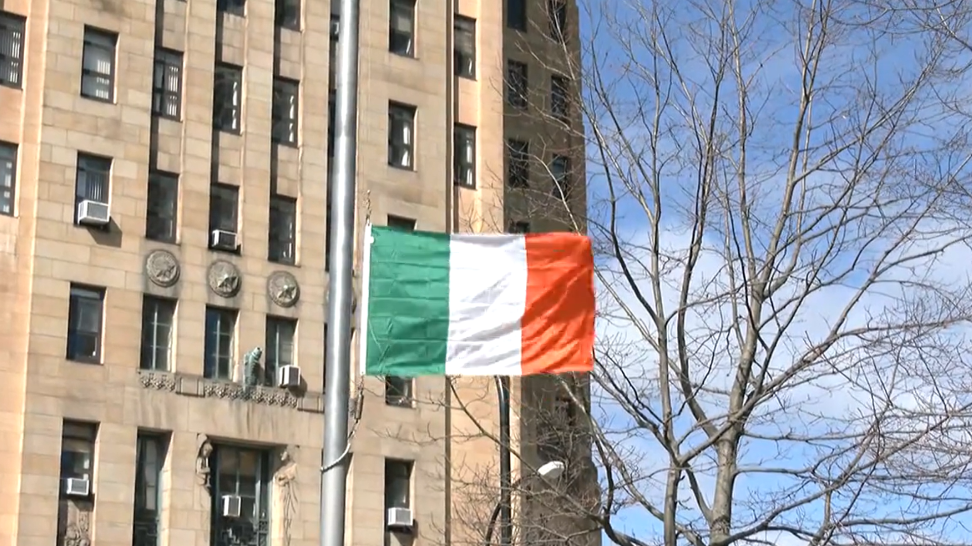 Wednesday's event marked the beginning of St. Patrick's Day weekend celebrations.