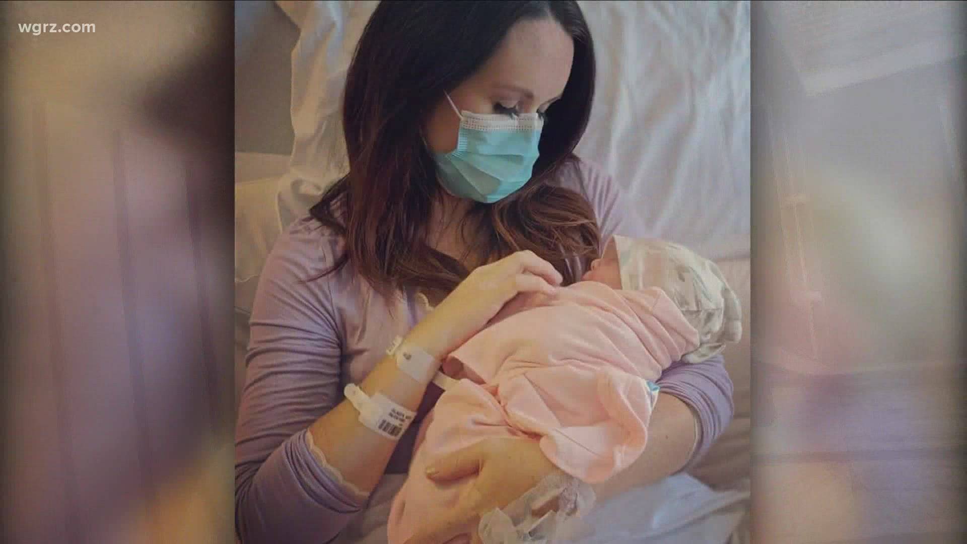 Buffalo woman battling Coronavirus delivers healthy girl |