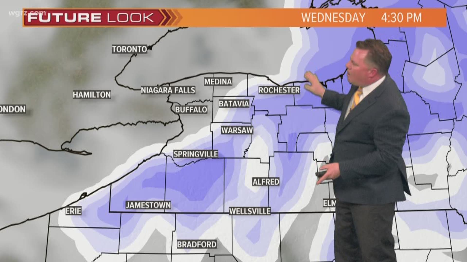 Midday Forecast for 03/14/18