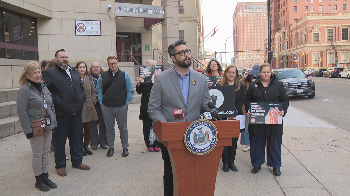Erie County leaders demand transparency in Shah Alam case, push 'New York for All' bill