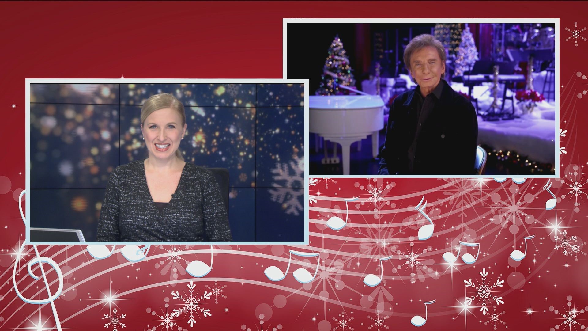 Barry Manilow talks about his Christmas special 'A Very Barry Christmas' which airs on NBC December 11 at 10pm and streams on Peacock the next day.