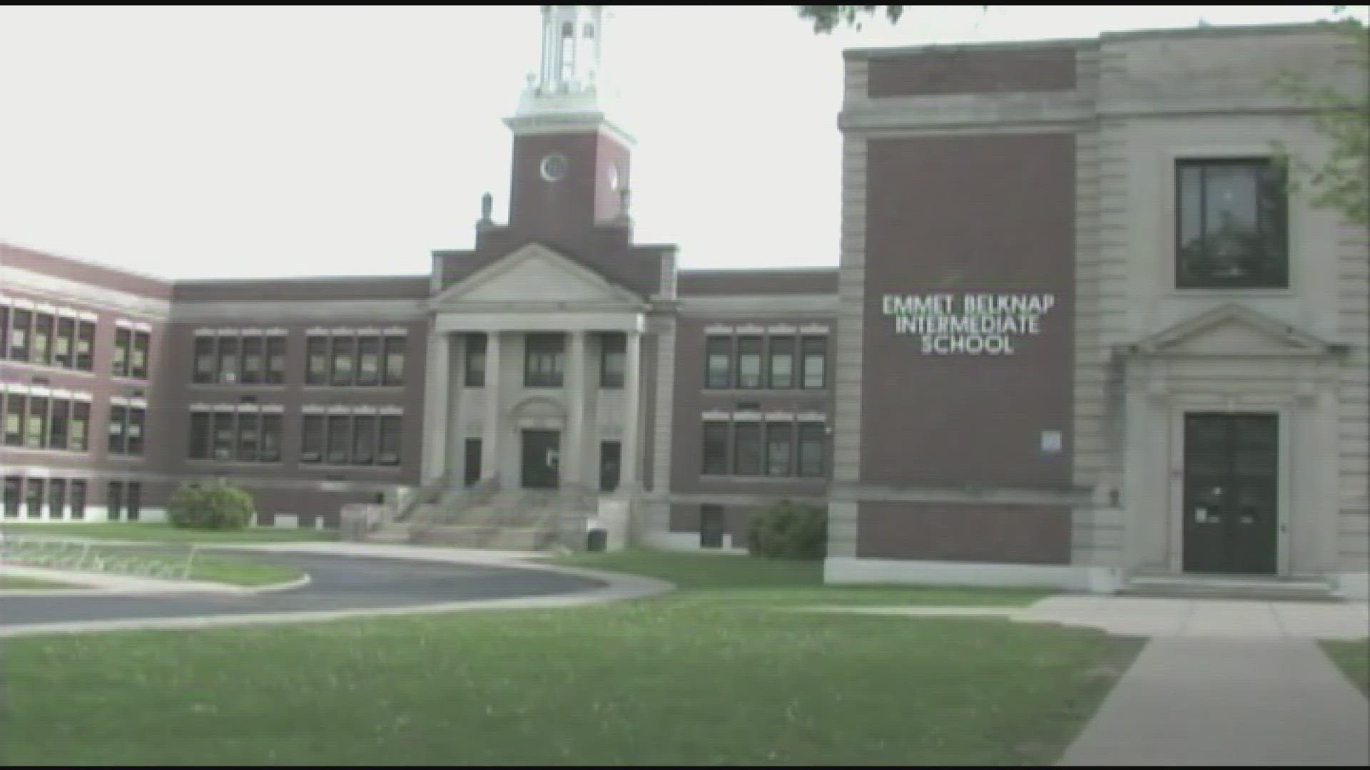 Lockport's Emmet Belknap School closed Monday after fire | wgrz.com