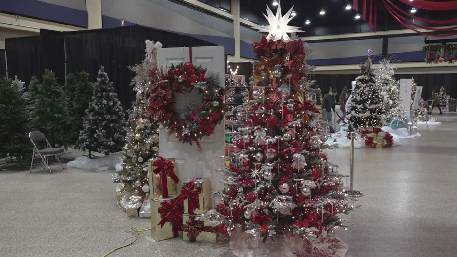 For Barbara and Gary Geitter, their holiday season wouldn't be complete without decorating a huge, elaborate tree — but it's not at their home.