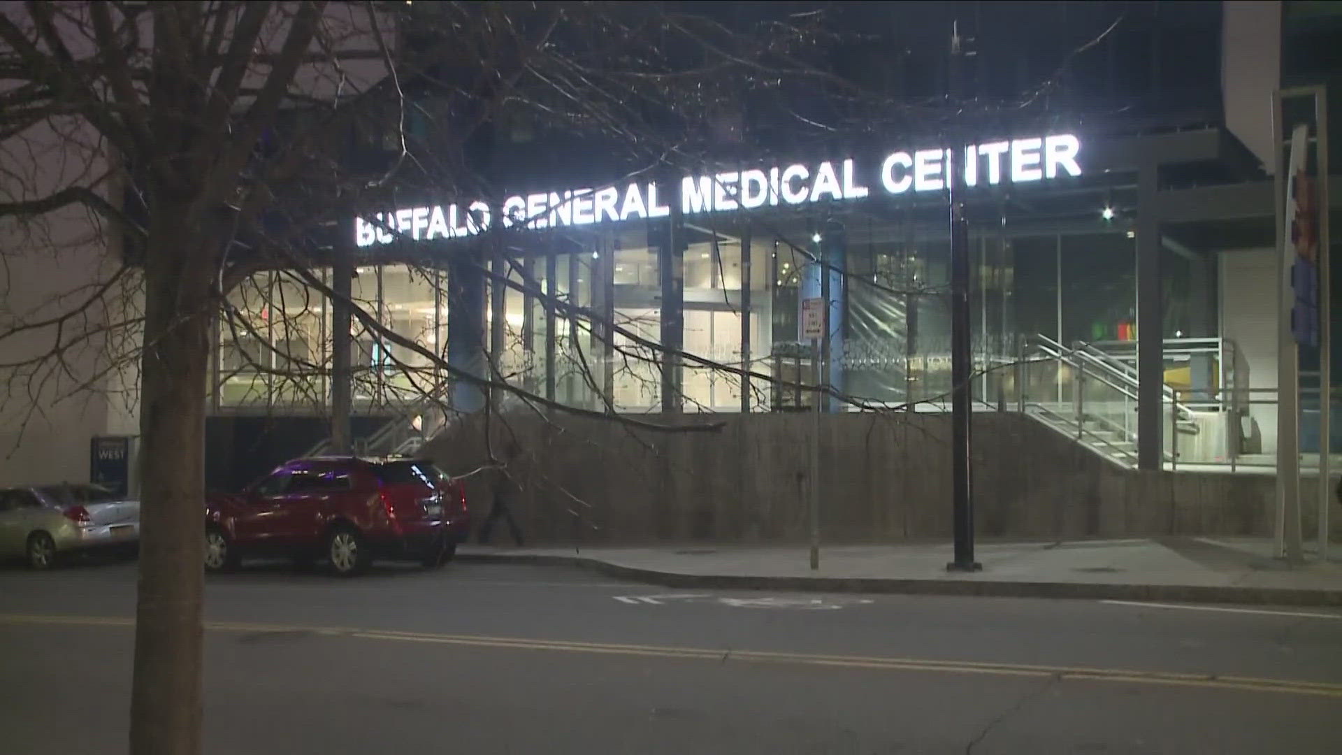 A 31-year-old from Corfu has been arrested in connection to a bomb threat made at Buffalo General Hospital in March.