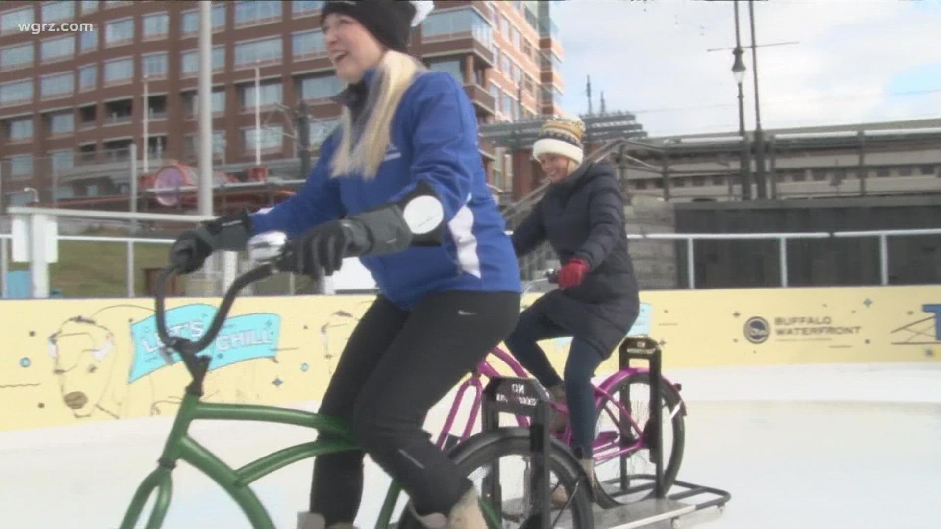 Most Buffalo: 'Canalside Ice Bikes and Winter Fun'