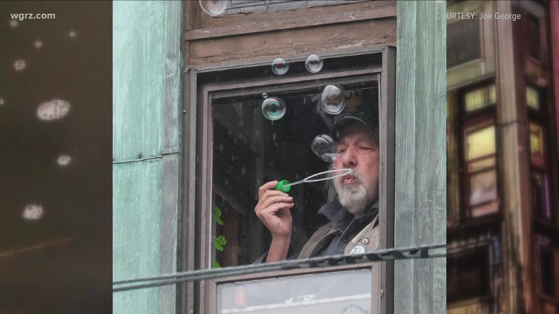 Chuck Incorvaia was an icon in downtown Buffalo and known for spreading joy to many in the Allentown area with the magic of bubble blowing. He was 75 years old.