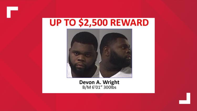 Crime Stoppers offering reward for information leading to the arrest of Devon Wright