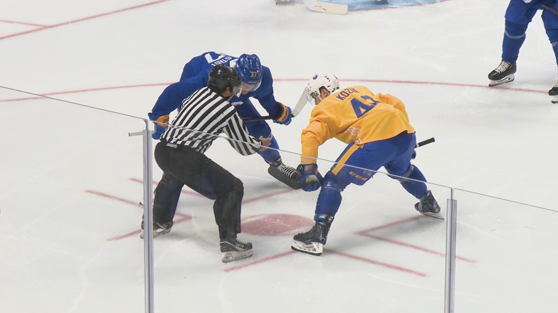 Bisons to don Sabres' blue and gold for hockey night