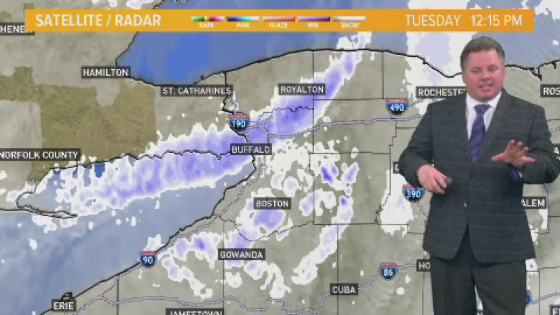 Storm Team 2 Patrick Hammer's Midday Forecast for 01/29/19