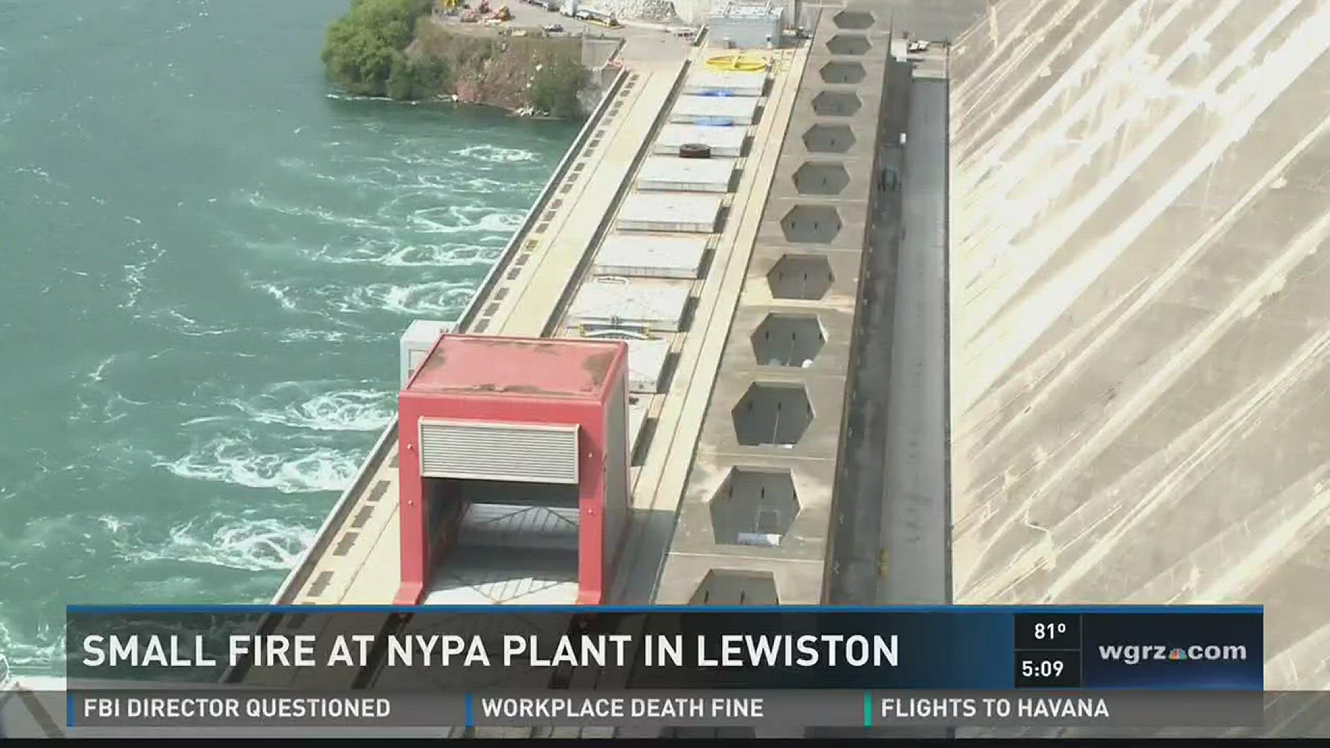 Small Fire At NYPA Plant In Lewiston