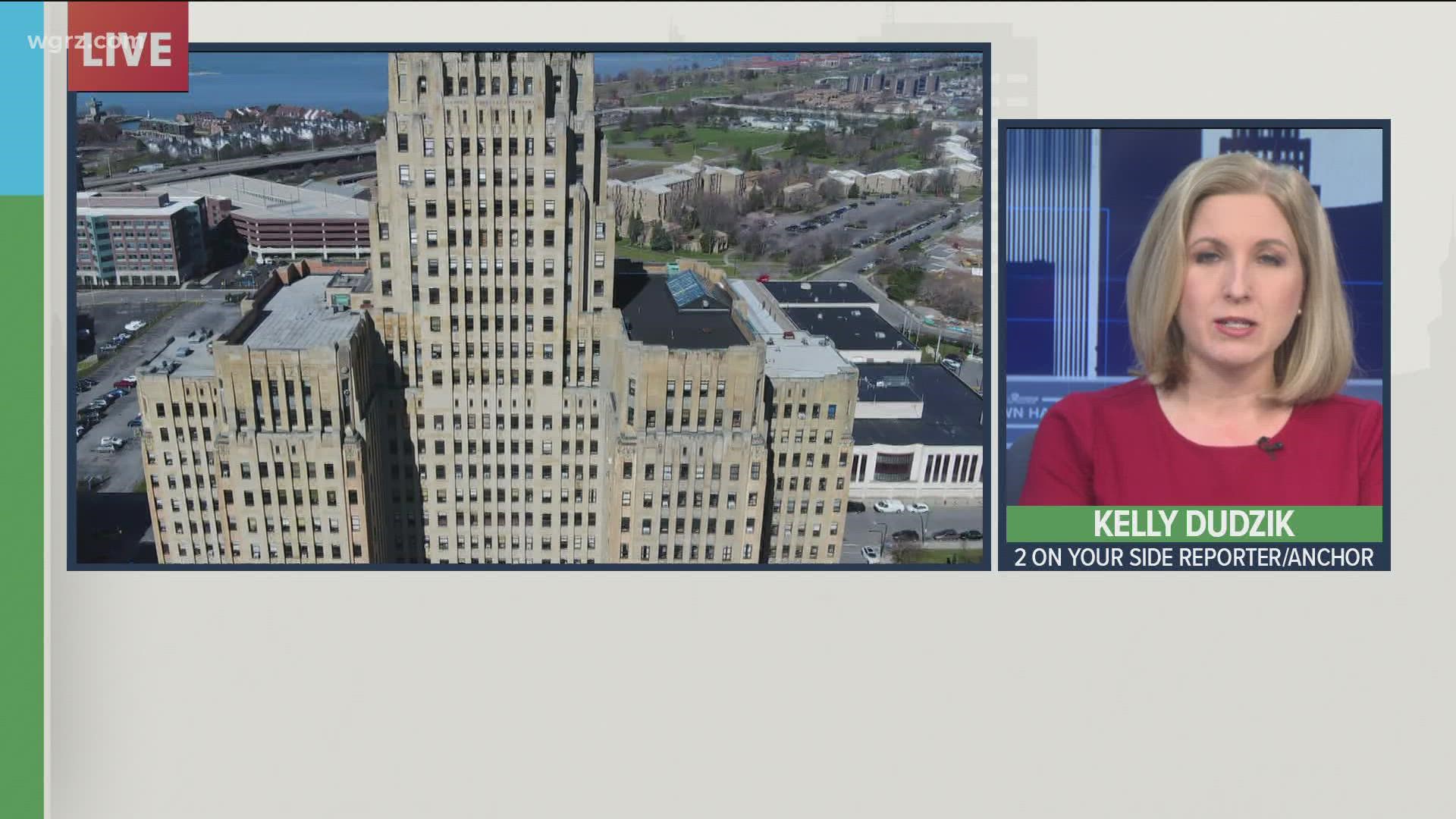 battle brewing between Democrats in Buffalo city hall... over a possible "tax" hike. Kelly Dudzik tells where things stand
