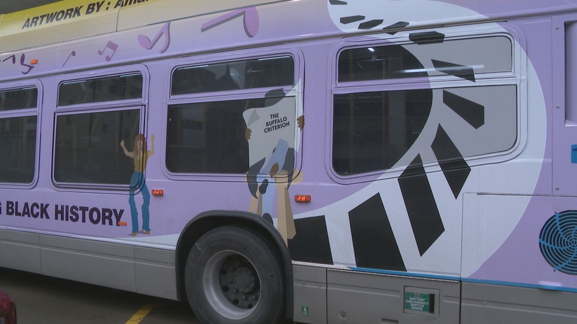 Bus wrap contest winner announced as Black History Month begins - Vimarsana News