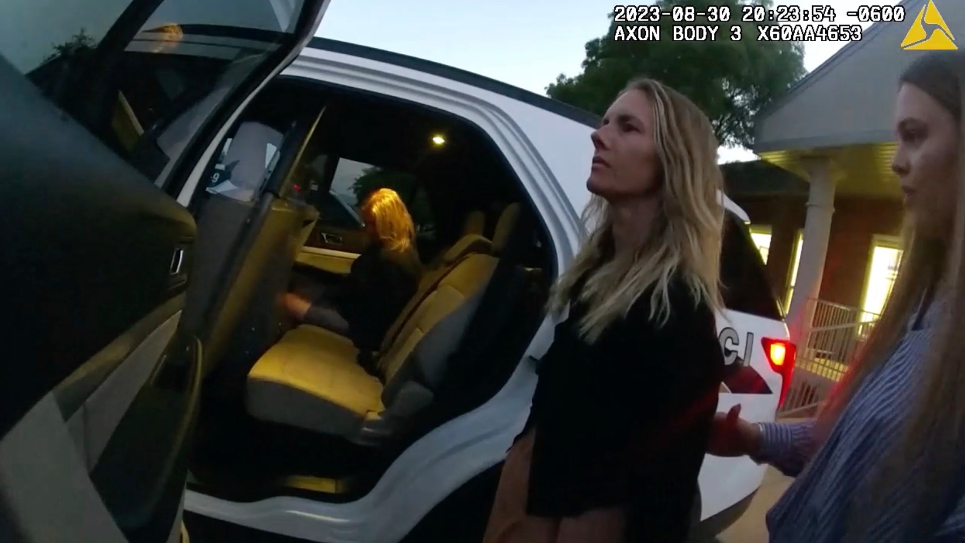 The arrest of former YouTube creator Ruby Franke is shown on police bodycam video that's been released.