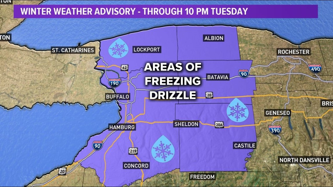 Winter Weather Advisory For Parts Of WNY | Wgrz.com