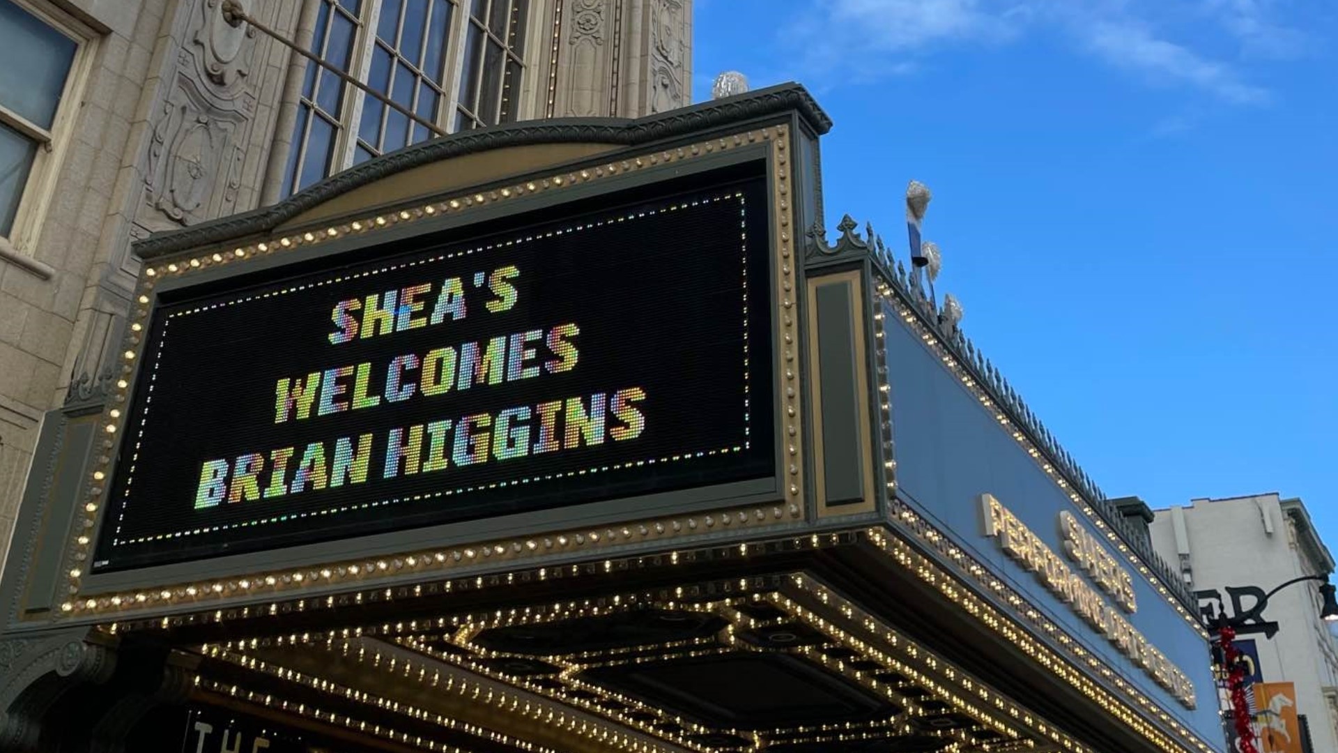 Rep. Brian Higgins announced as new president and CEO at Shea's