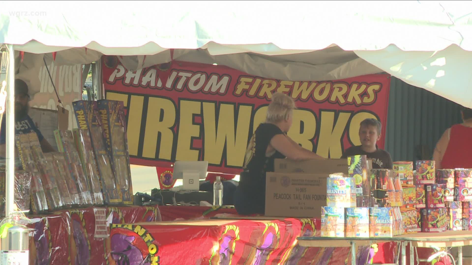 Concerns over nightly fireworks in Buffalo