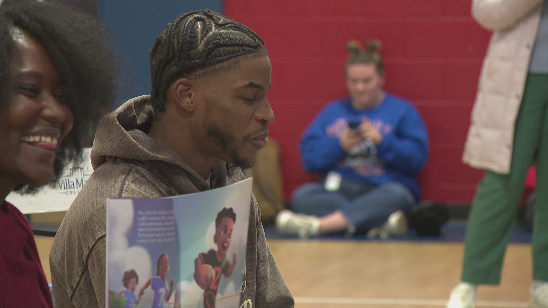 The Bills player's new book, 'The Lil' Player That Could,' is an inspirational children's book. 