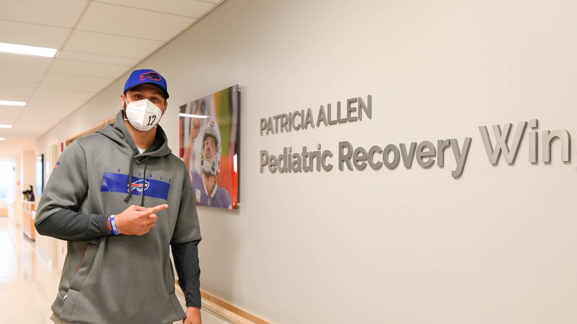 Josh Allen, New Era design hat to benefit Oishei Children's Hospital