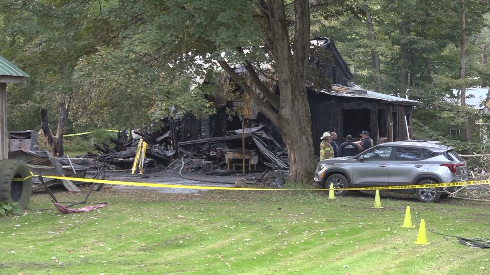 New York State Police provide update on fatal fire in Yorkshire