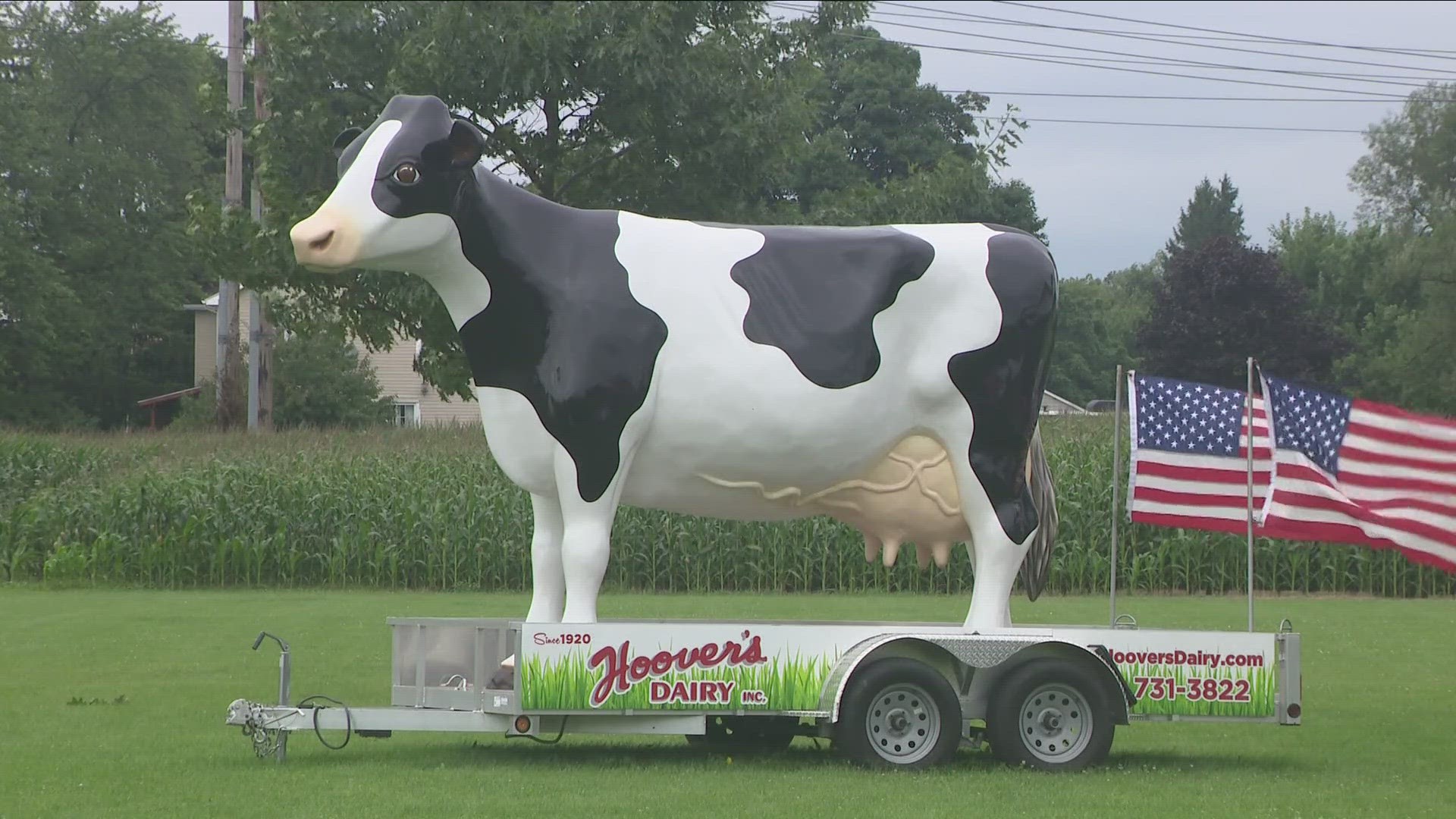 Hoover's Dairy in Sanborn is now making ice cream