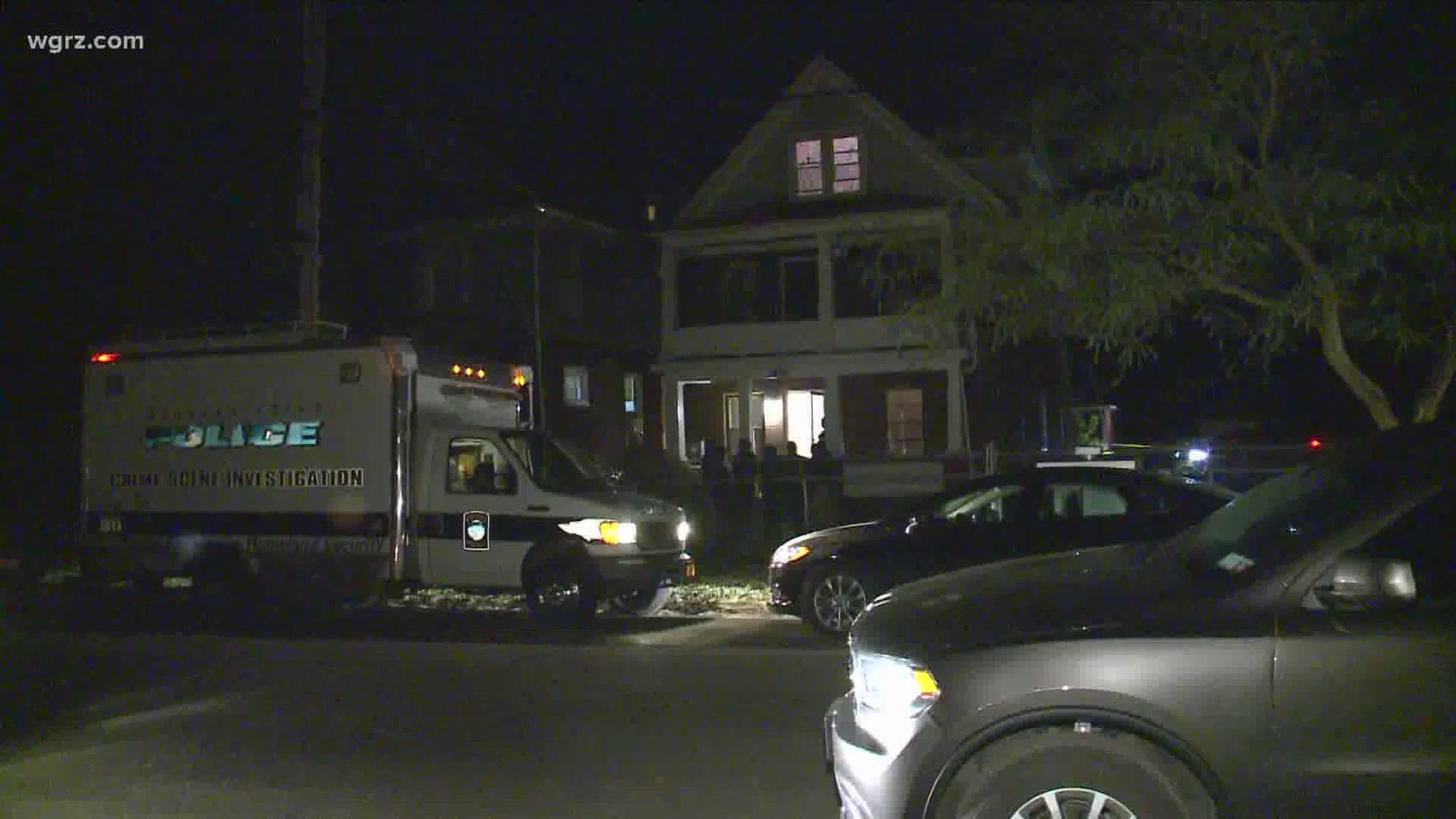 This happened last night on Falls Street, where Niagara Falls police say a US Marshal task force found a man who was wanted for murder in Rochester.