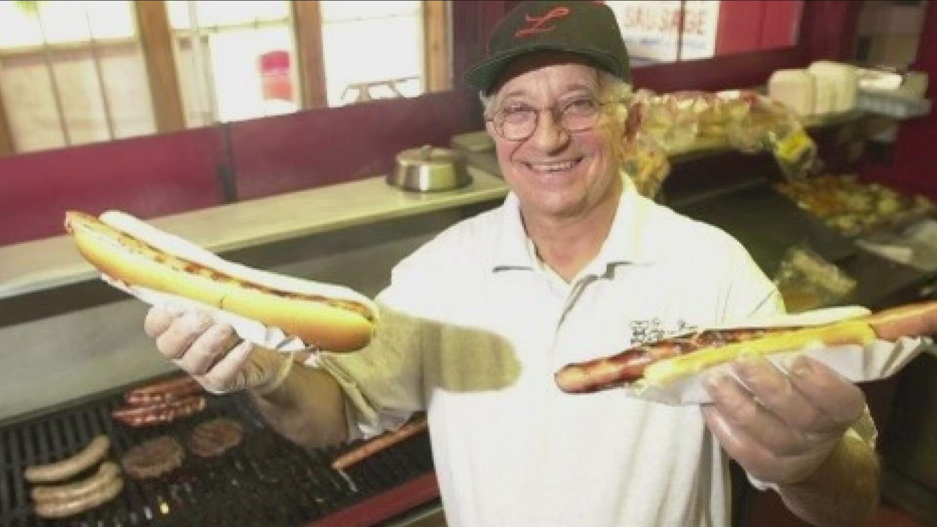 Louie's Footlong Hot Dogs on Sheridan Drive reopening tomorrow at 10:30am