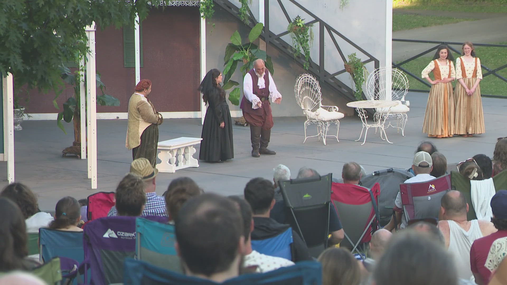 The outdoor theatre group is also celebrating their 50th anniversary this year. 