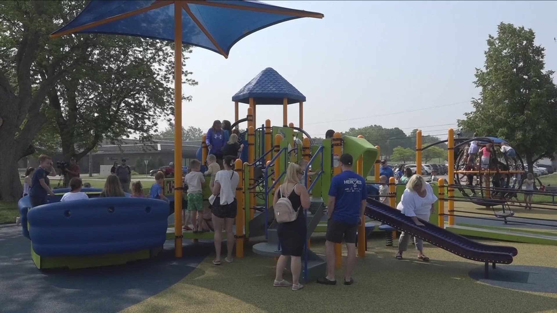 Inclusive playground in West Seneca
