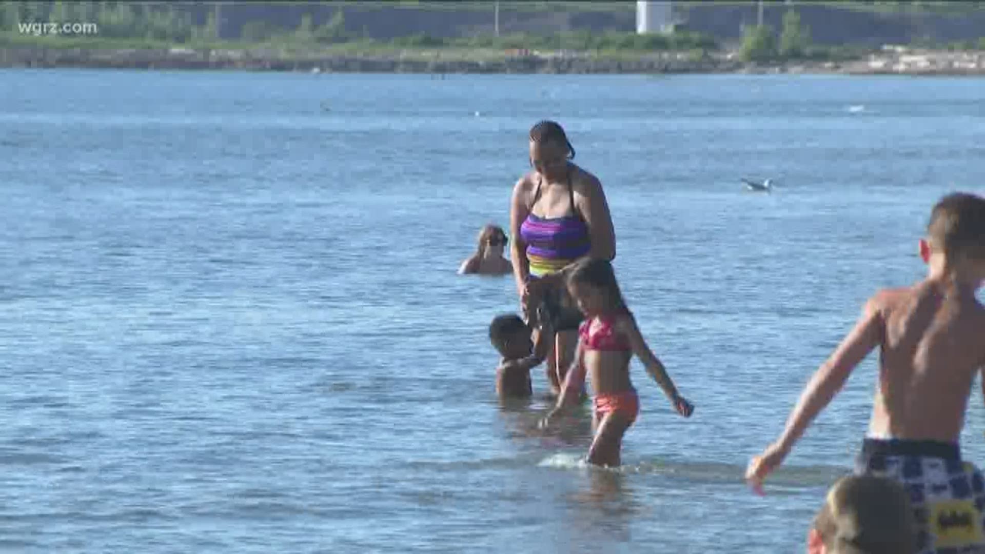 ... and Woodlawn Beach was second worst in the state with only 55-percent of the days safe for swimming.