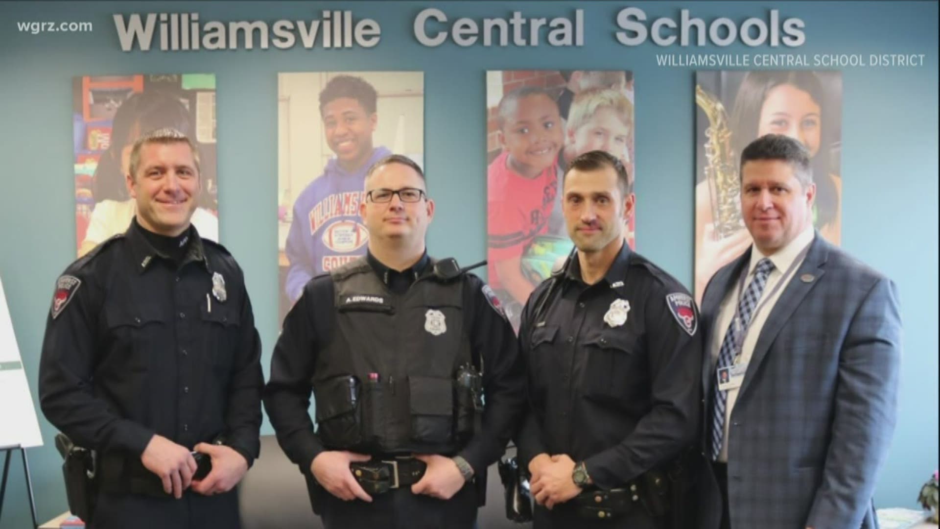 New school resource officers in Williamsville