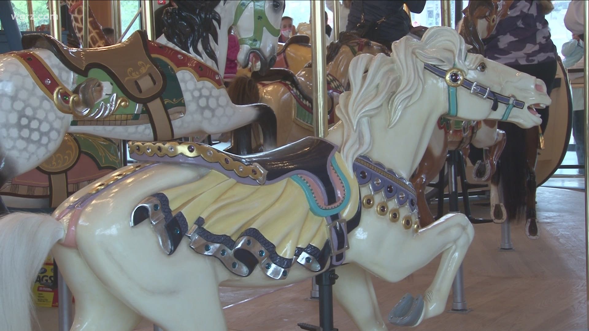 Historic Carousel Take A Turn At Canalside