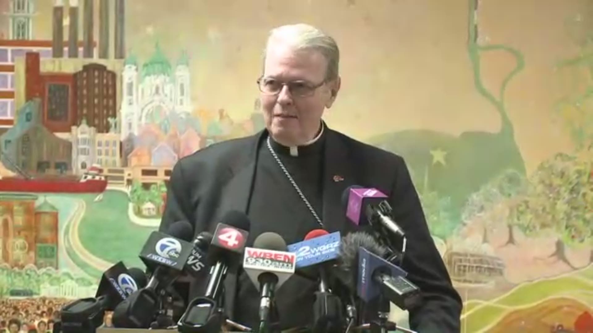 Bishop Edward B. Scharfenberger, the current bishop of Albany, has been appointed Apostolic Administrator for the Diocese of Buffalo