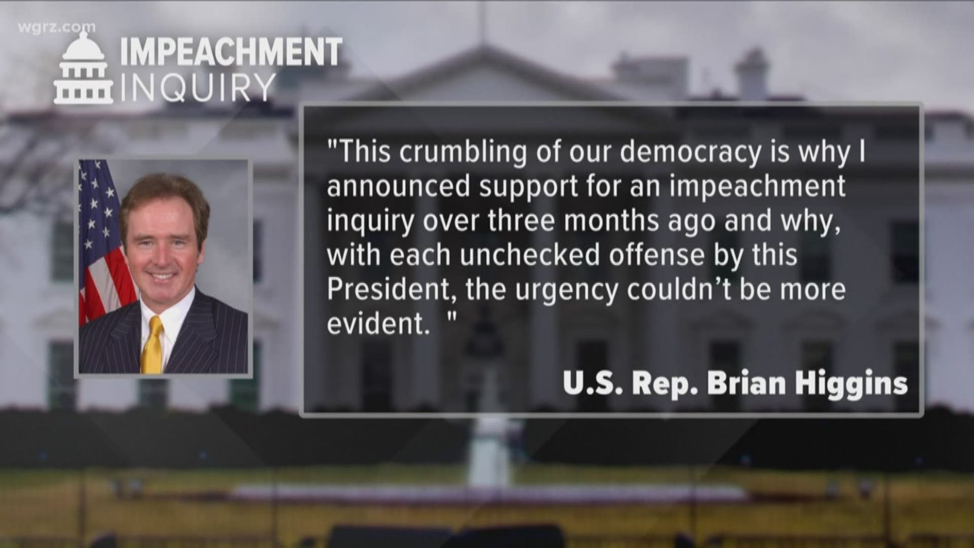 Western New York members of Congress respond to impeachment inquiry of ...