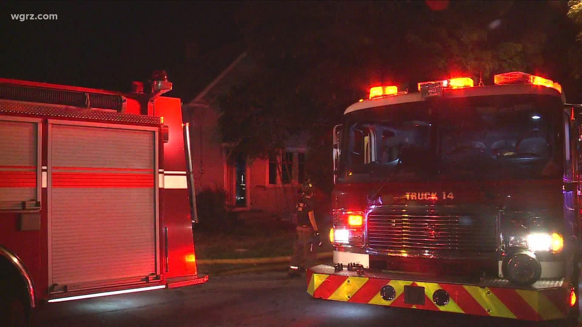 According to Buffalo Fire officials the fire started a little after 12:30 a.m.