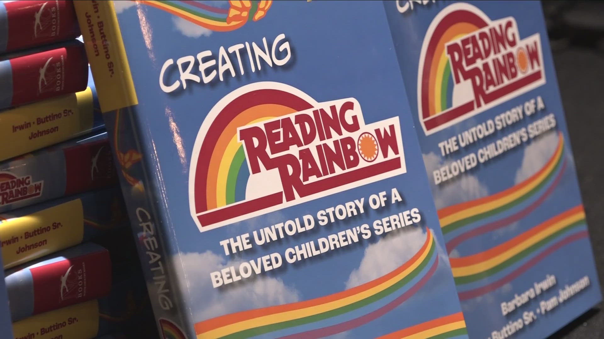 The authors of Creating Reading Rainbow held a book signing and panel discussion at their book launch