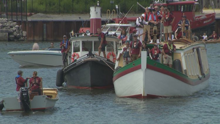 Read Seneca Chief returns to Buffalo after statewide Erie Canal journey