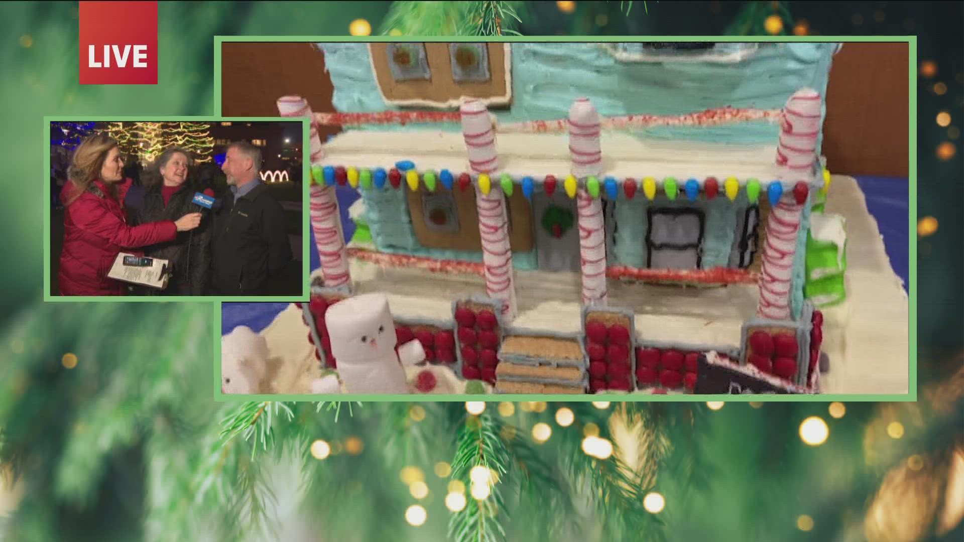 Dan and Nancy Kester talk about their gingerbread house, the Kevin guesthouse.