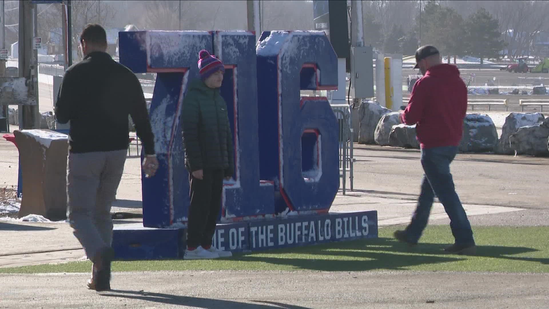 Sunday's game was a little more than some Bills fans bargained for...